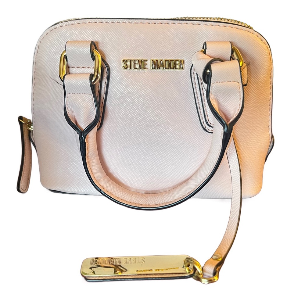 Steve Madden Pale Pink Faith Mini Crossbody Bag